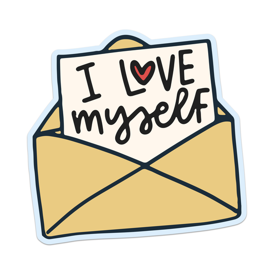 I Love Myself Sticker