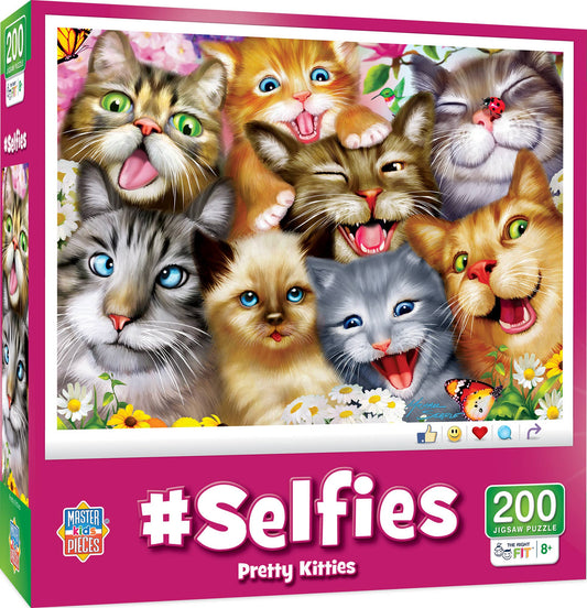Pretty Kitties 200 Piece Puzzle