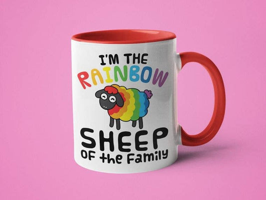I'm the Rainbow Sheep of the Family