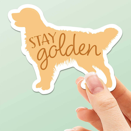 Golden Retriever Dog Sticker