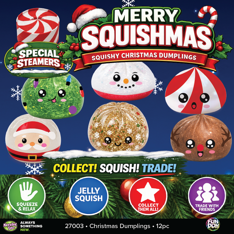 Christmas Dumpling Squishy