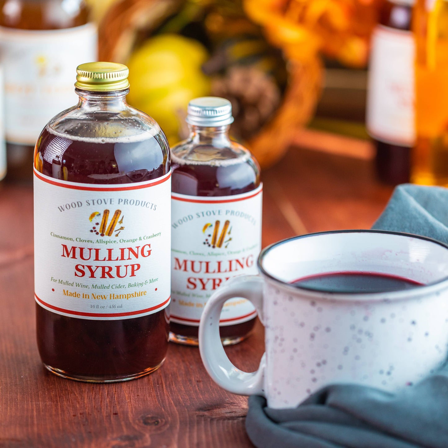 Mulling Syrup, 16 fl oz - for Mulled Wine,