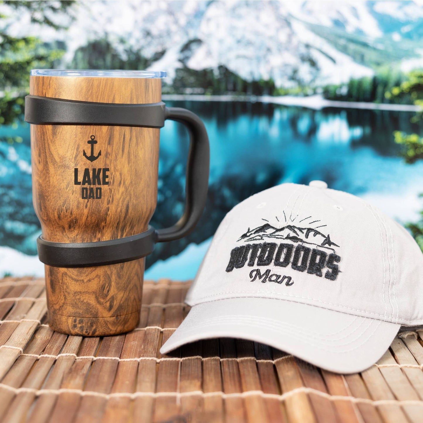 Lake Dad - 30 oz Stainless Steel Travel Tumbler