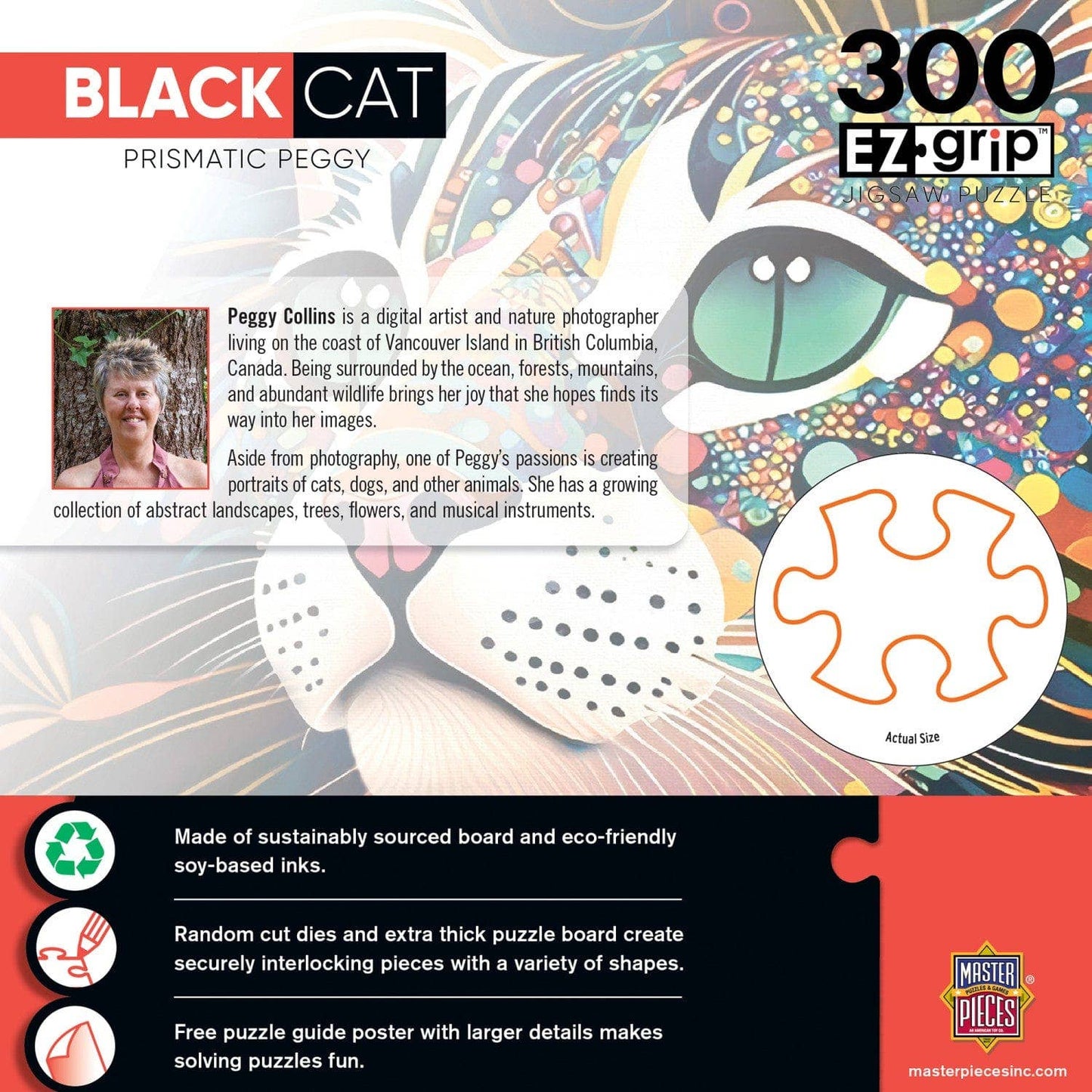 Black Cats - 300 Piece EZ Grip Jigsaw Puzzle