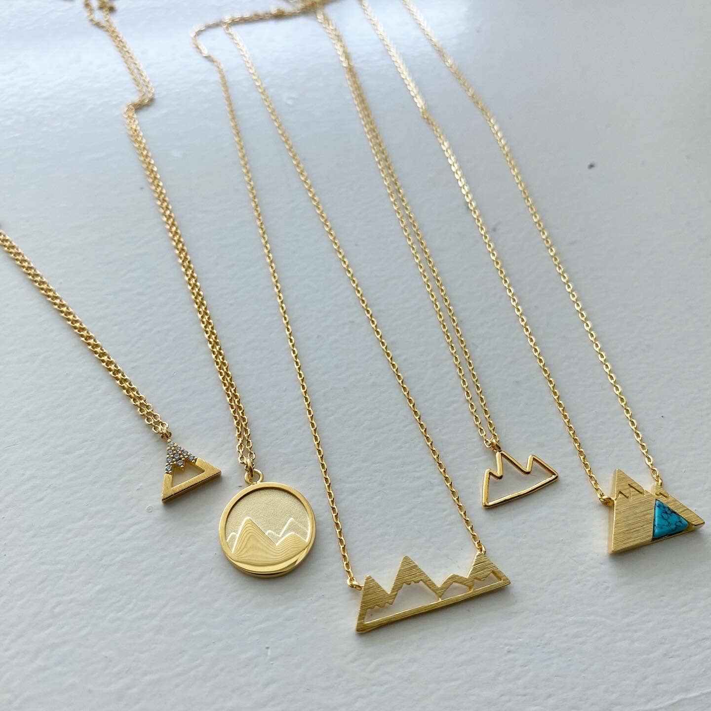 Lazy Bear DCL - Mountain Scape Necklace