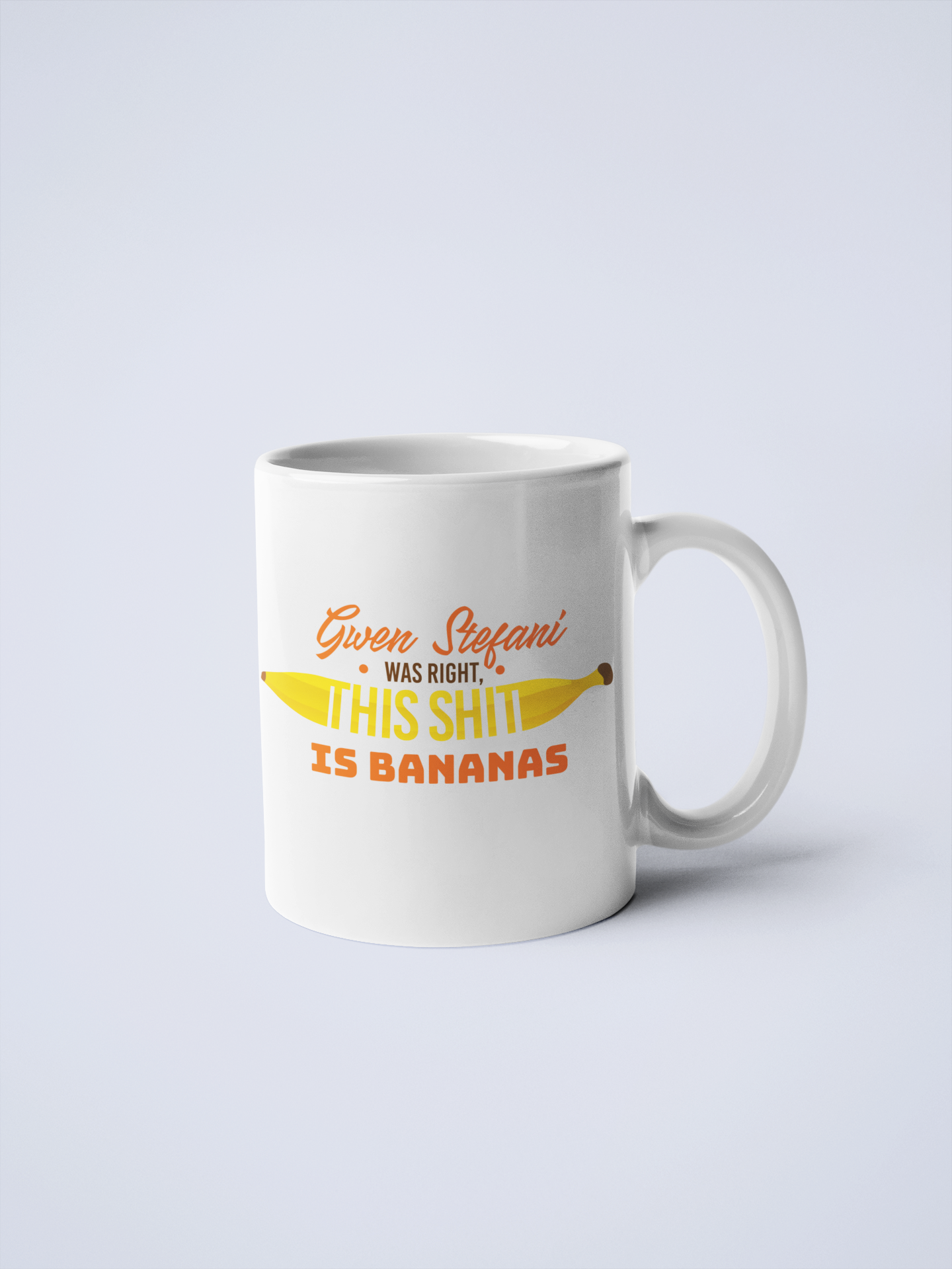 This Shit Is Bananas Ceramic Coffee Mug