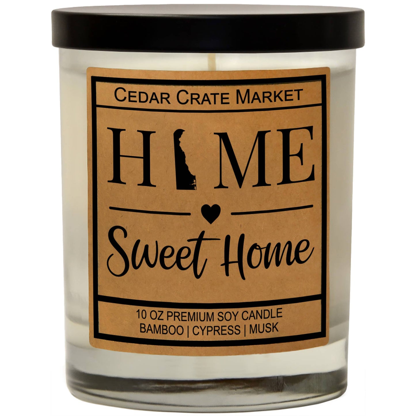 Home Sweet Home State Pride Candle