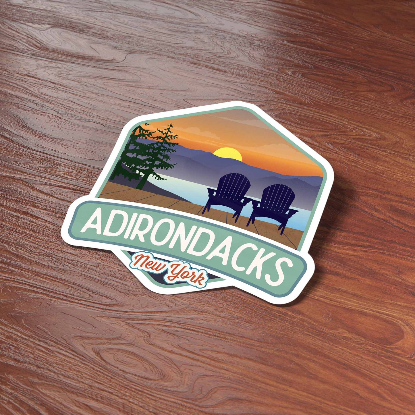 DCL Sunset Lake Sticker