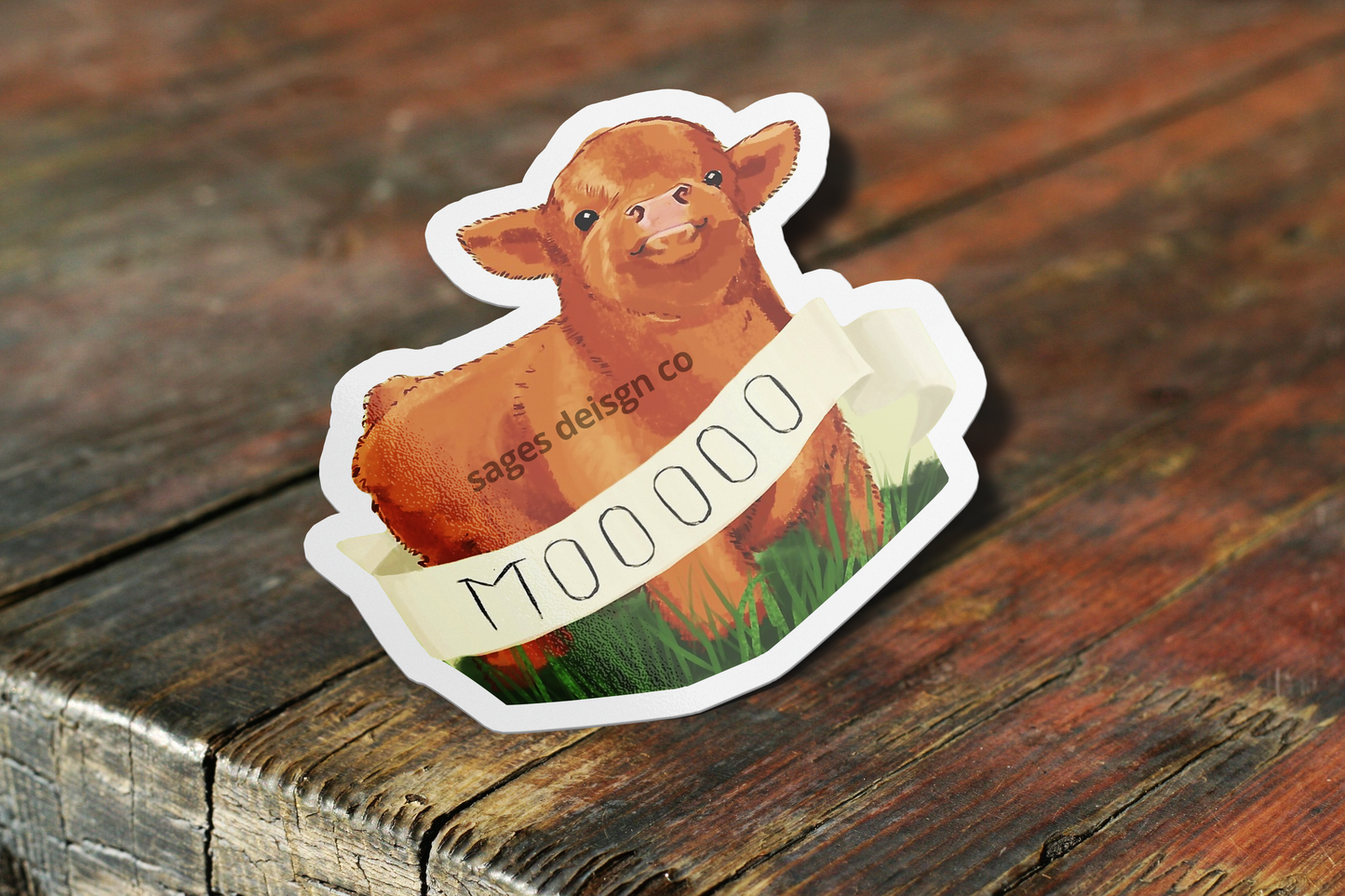 Moo Highland Cow