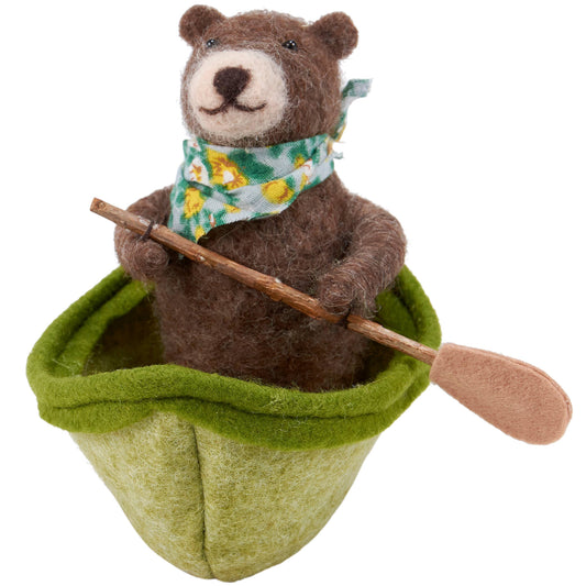 Primitives by Kathy - Rowboat Bear Critter