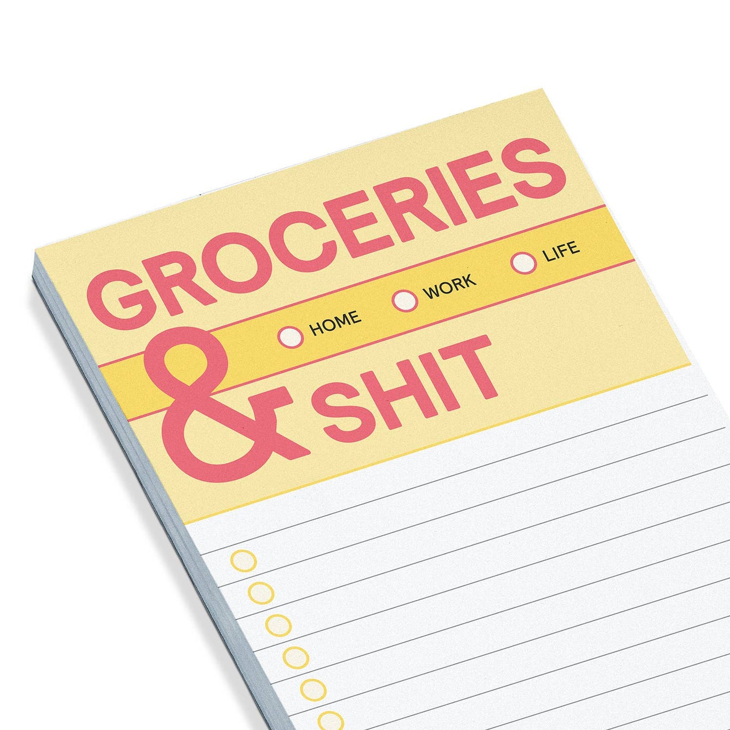 Groceries and Shit Note Pad