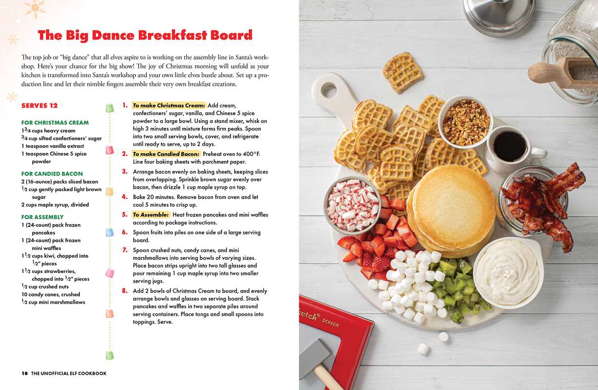 Simon & Schuster - Unofficial Elf Cookbook by Bryton Taylor