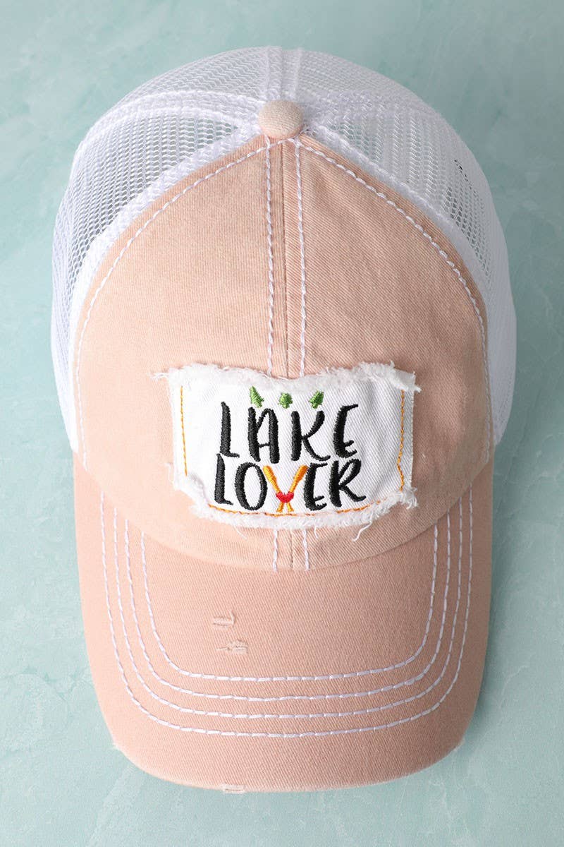 LAKE LOVER Mesh Back Cap