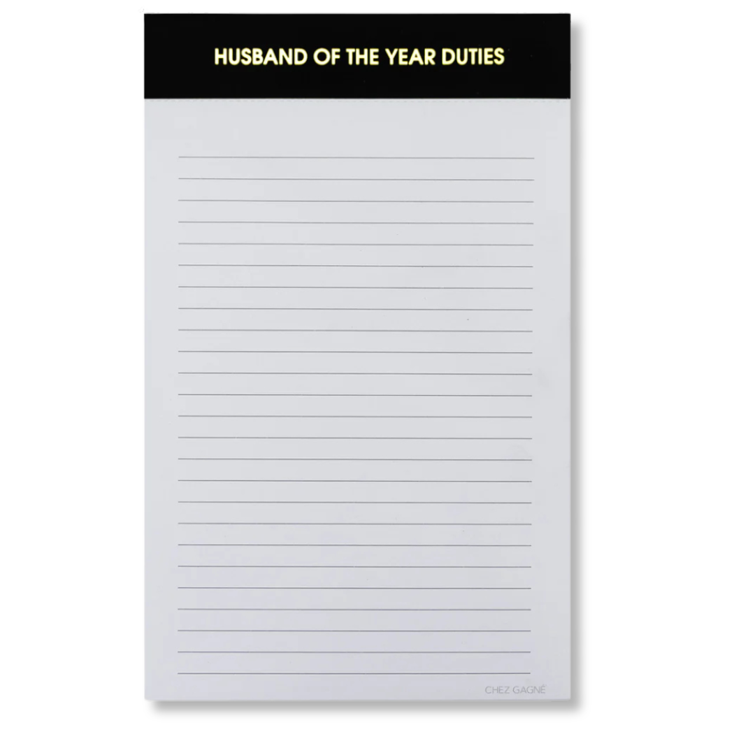 Husband of the Year Duties
