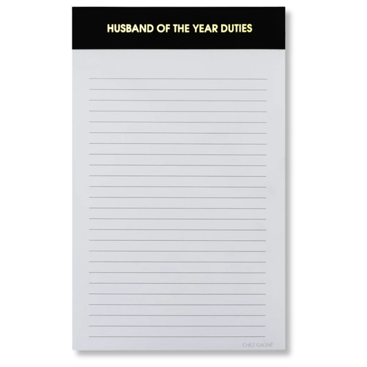 Husband of the Year Duties