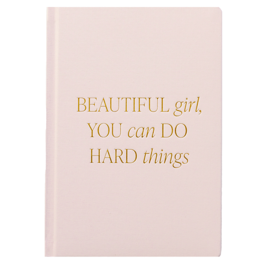 Sweet Water Decor - Beautiful Girl Fabric Journal - Home Decor & Gifts