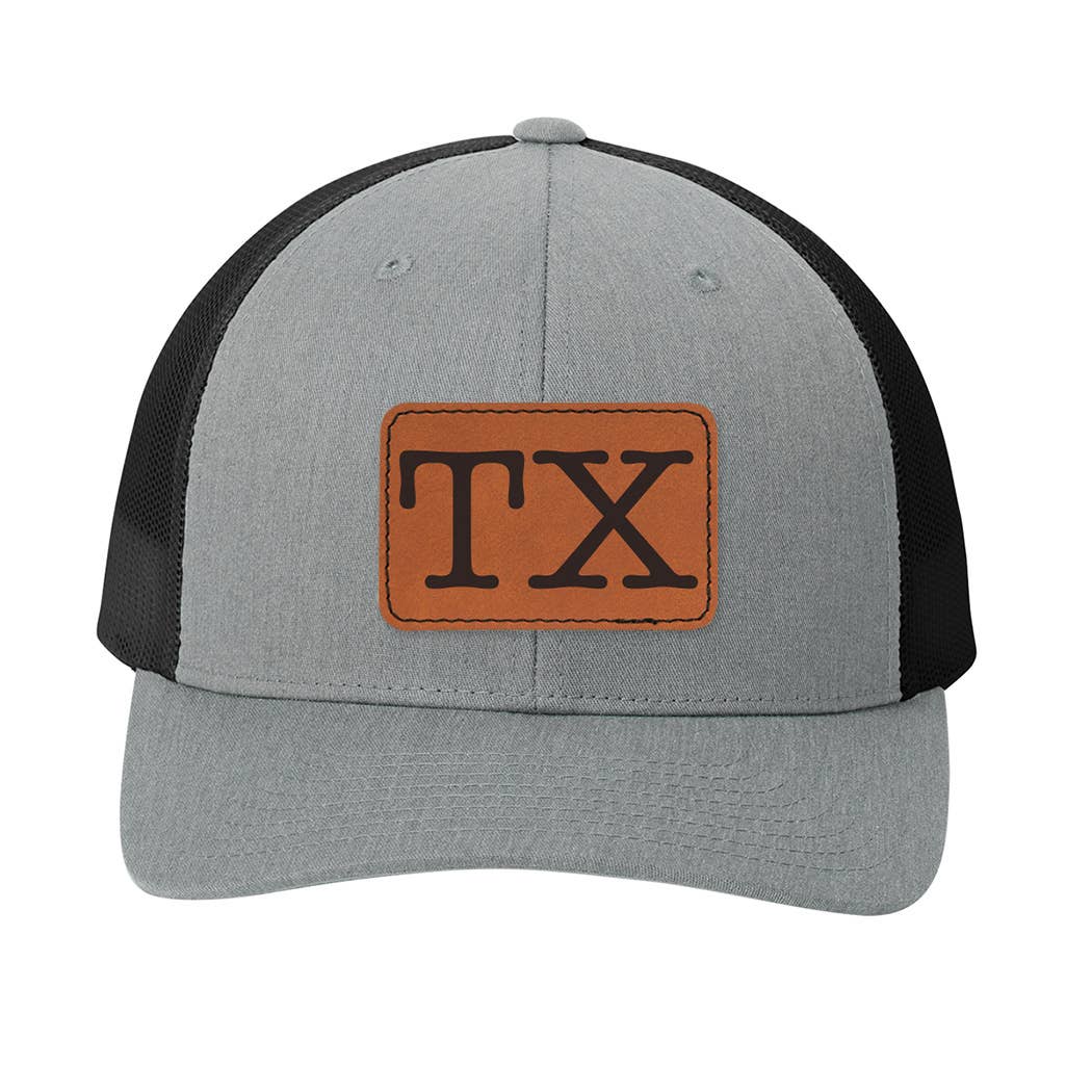 MD Leatherette Patch Engraved Hat