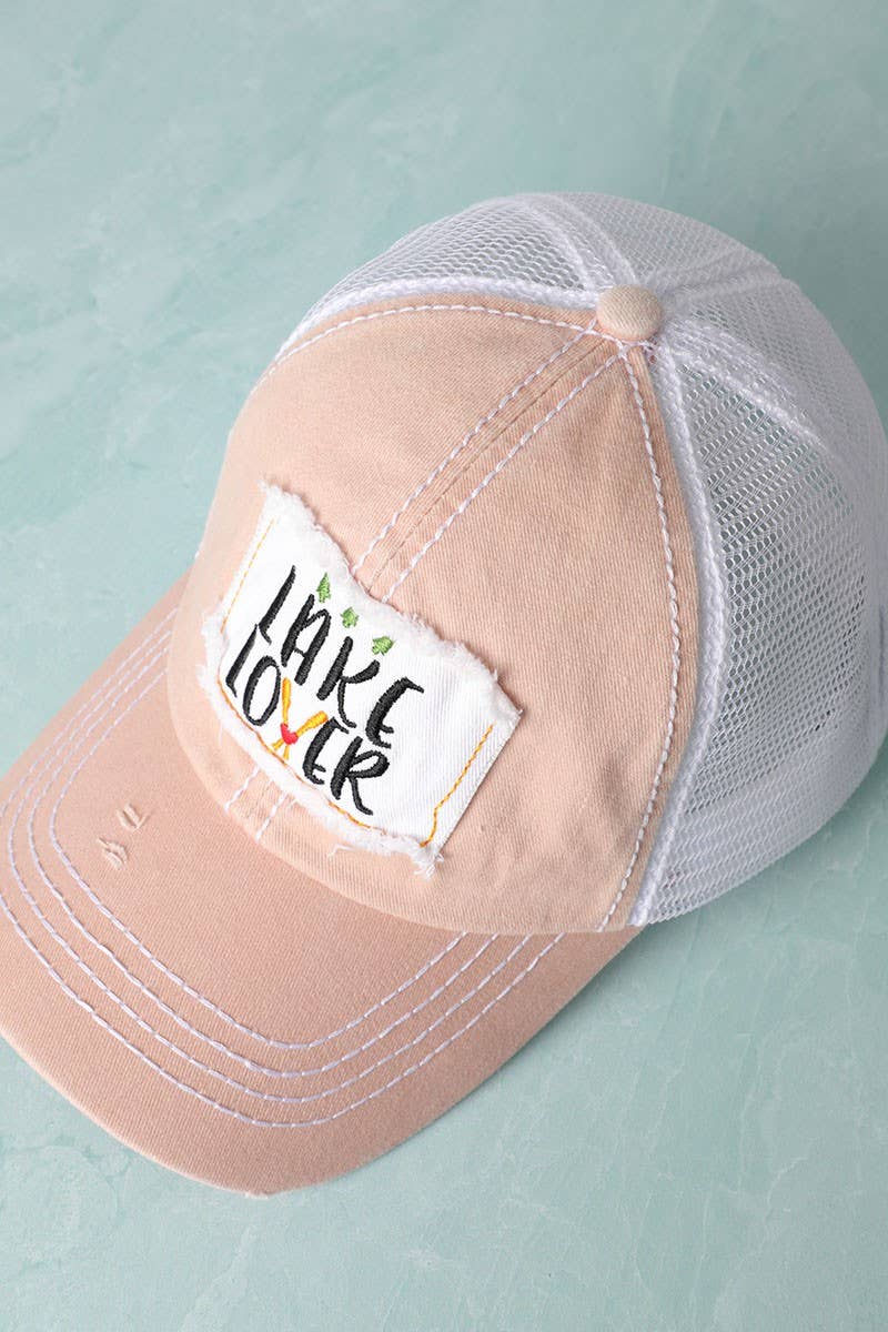 LAKE LOVER Mesh Back Cap