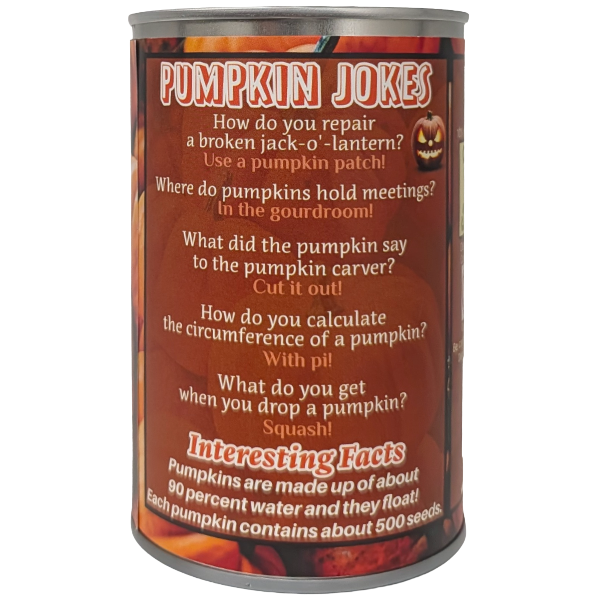 Peter the Canned Jack O'Lanter