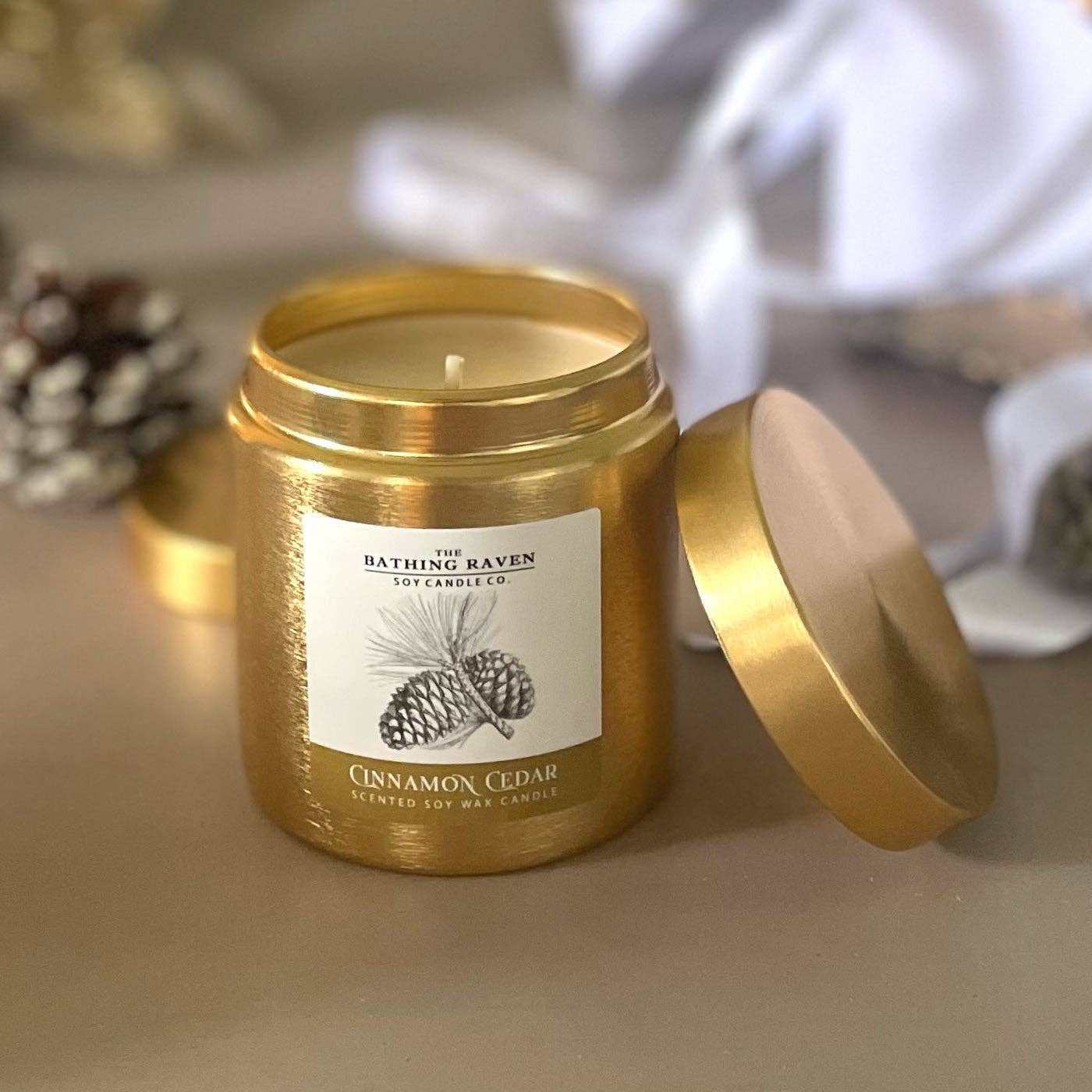 Golden Myrrh | Holiday Gold Collection Soy Candle
