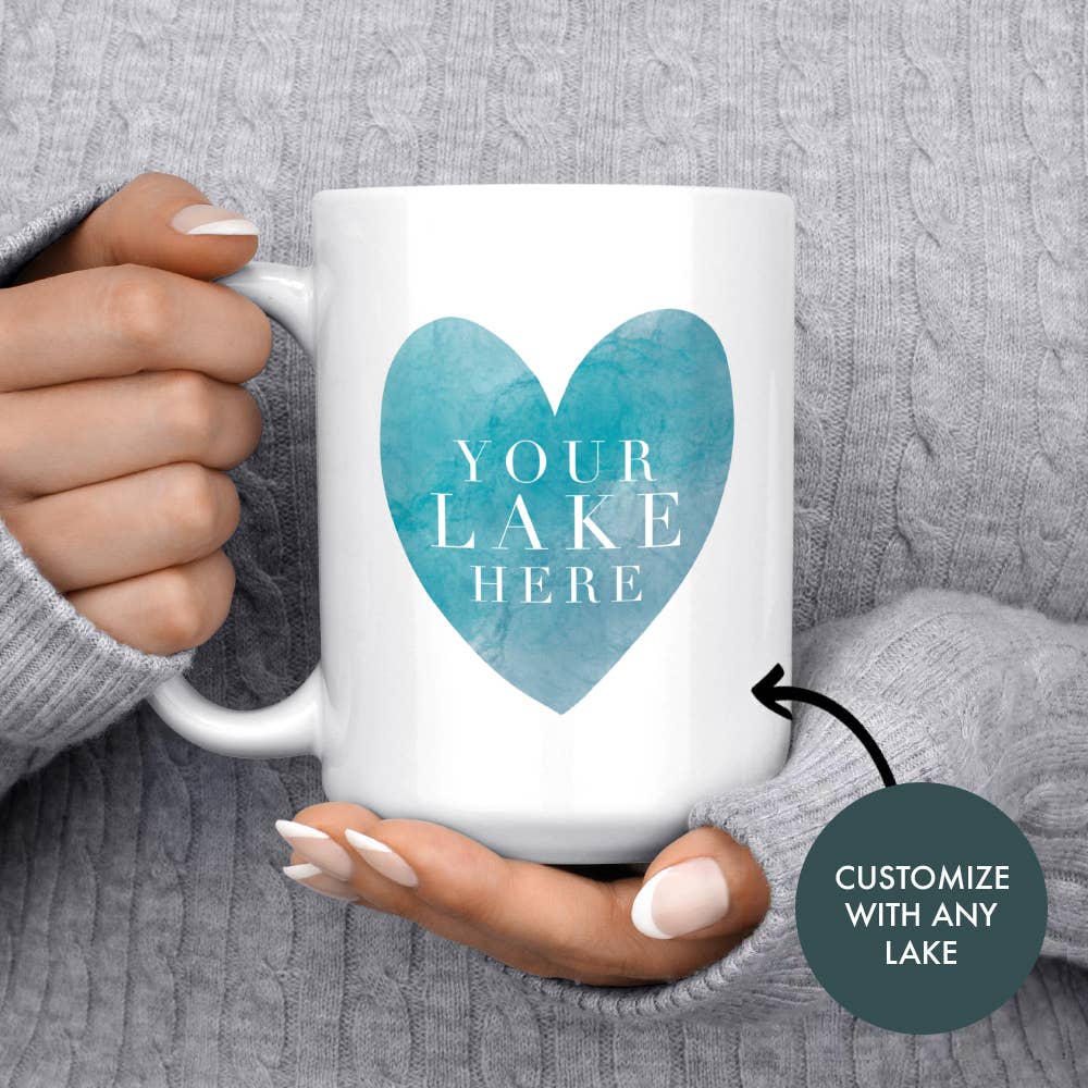 HeartDeep Creek Lake Mug