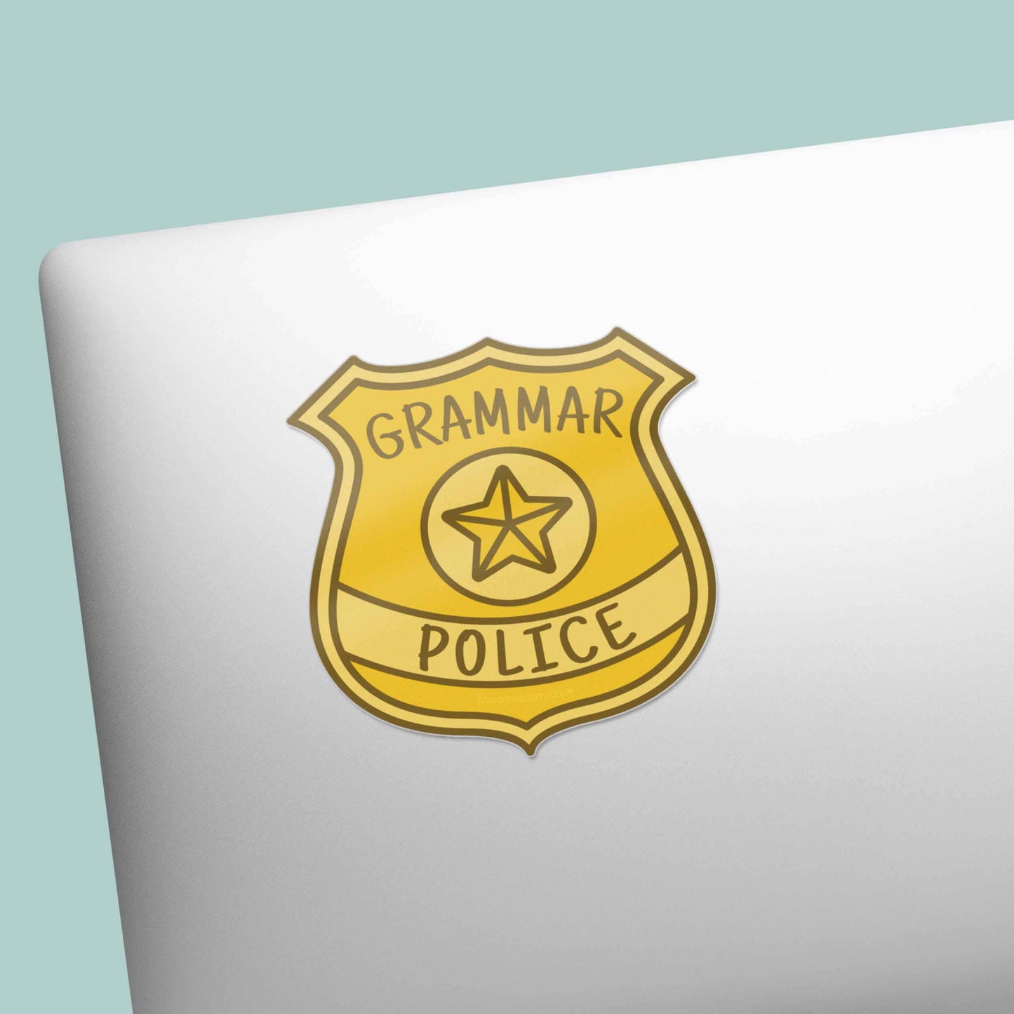 Grammar Police Sticker