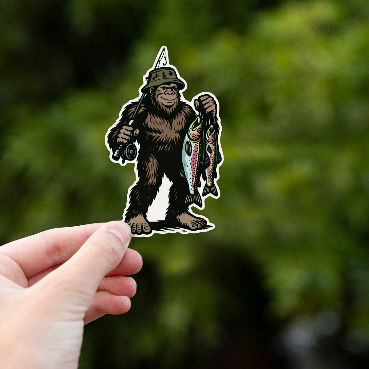Bigfoot Fishing
