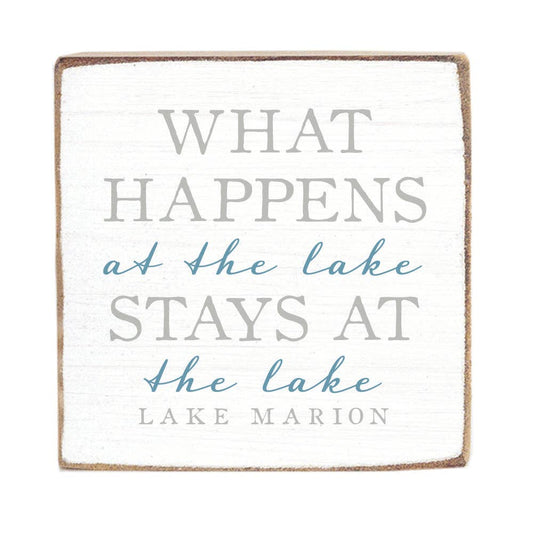 What Happens At The Lake