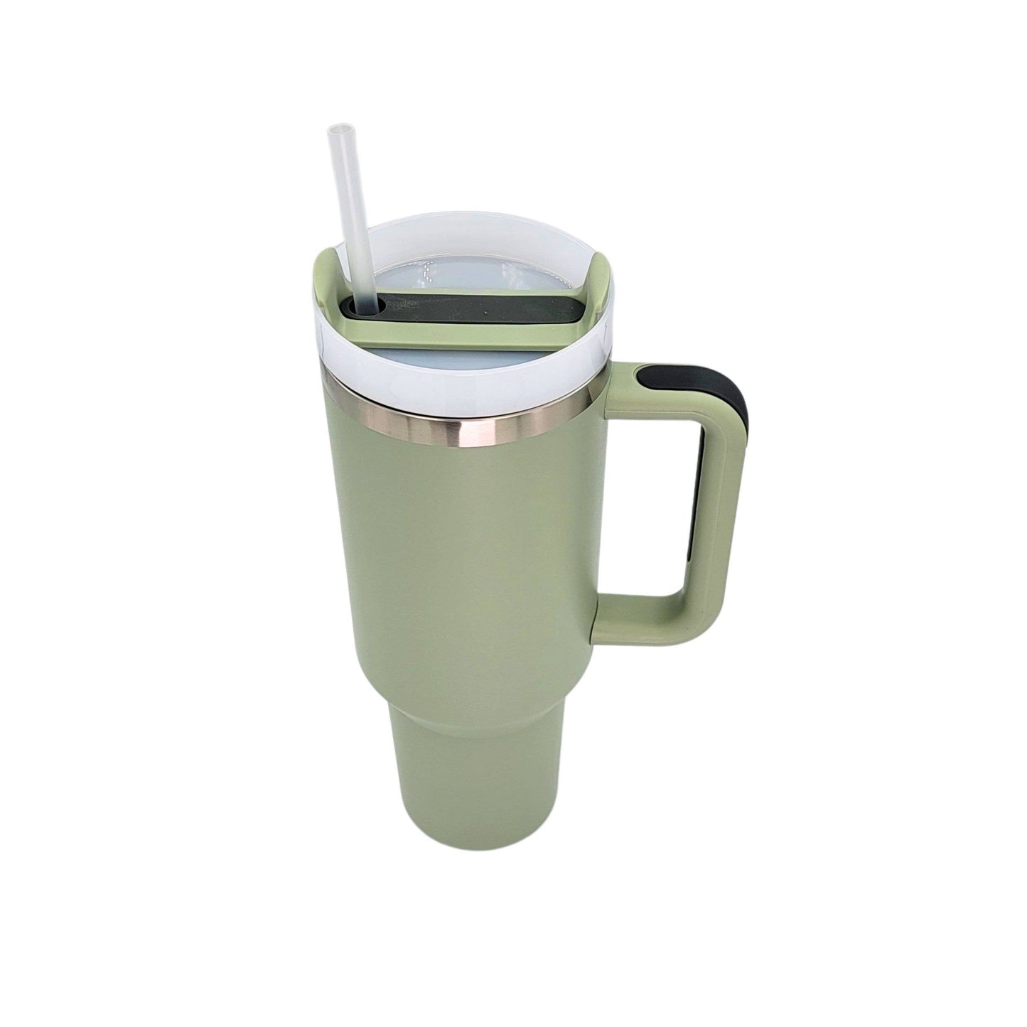 40 Oz. My Dog And I Handled Insulated Tumbler With Straw
