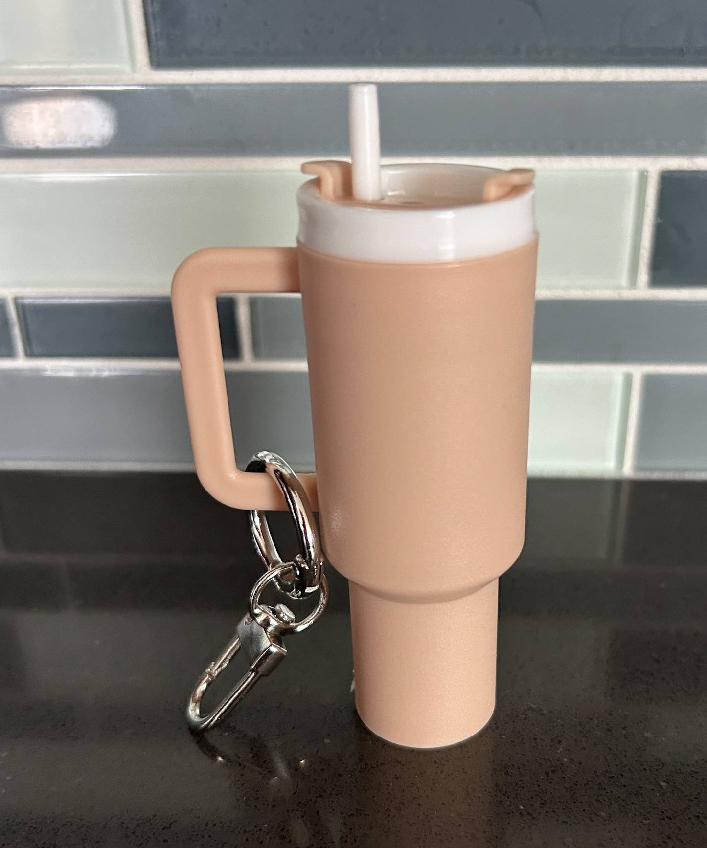 Plastic Tumbler Keychain