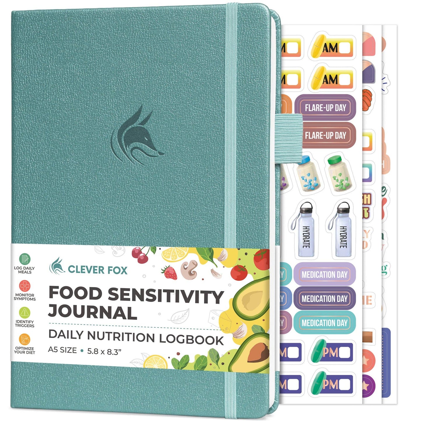 Clever Fox Planners - Food Sensitivity Journal