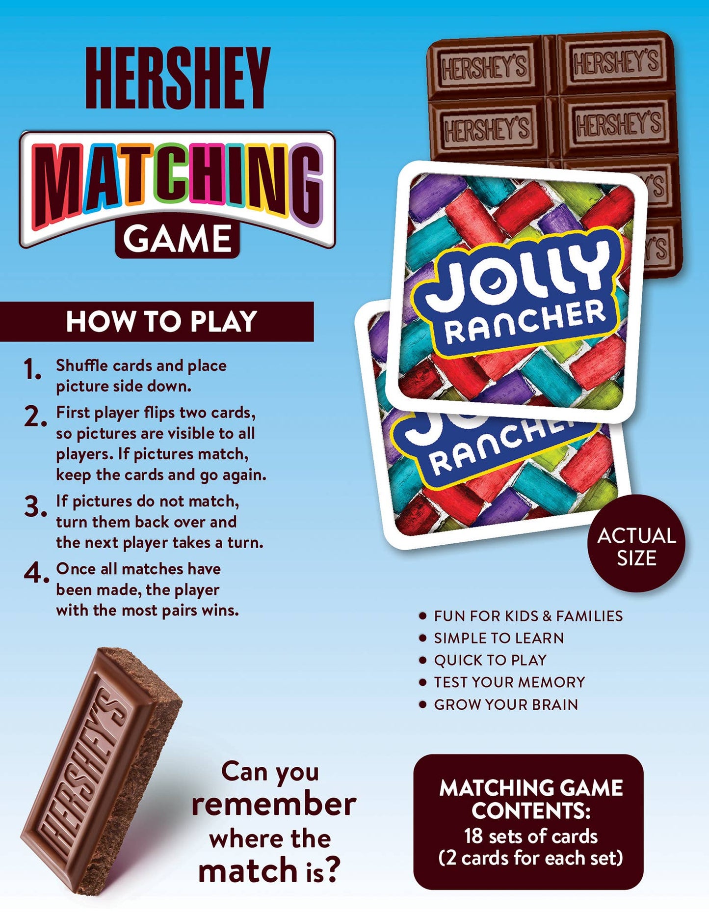Hershey's Matching Game