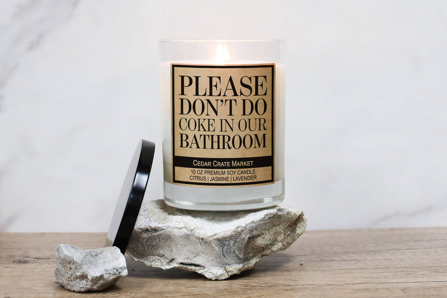 Please Don't Do Coke In Our Candle