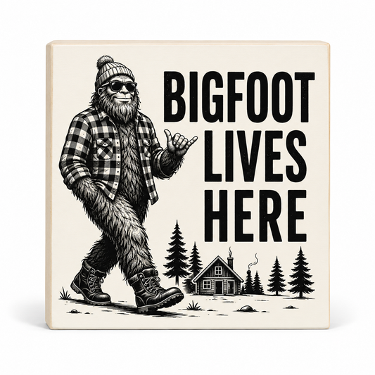 Bigfoot Lives Here
