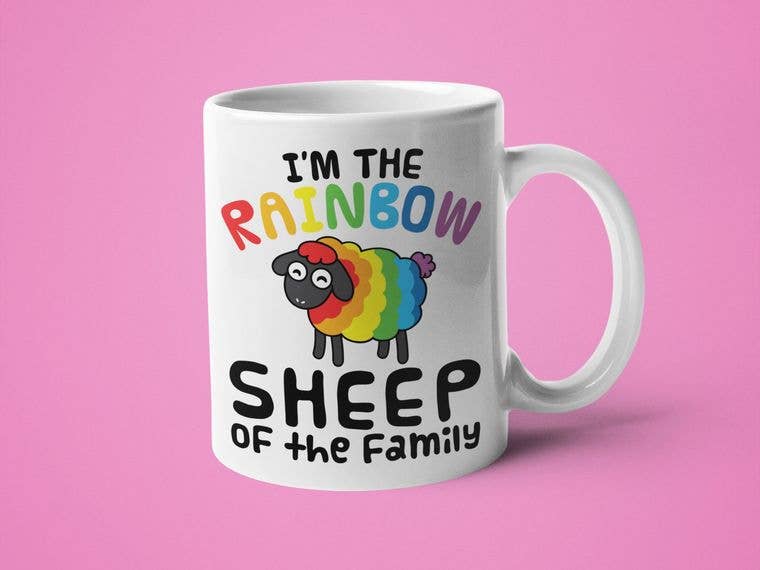 I'm the Rainbow Sheep of the Family