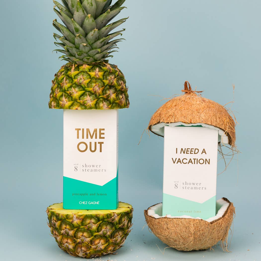 I Need A Vacation Aromatherapy Shower Steamers Coconut Lime