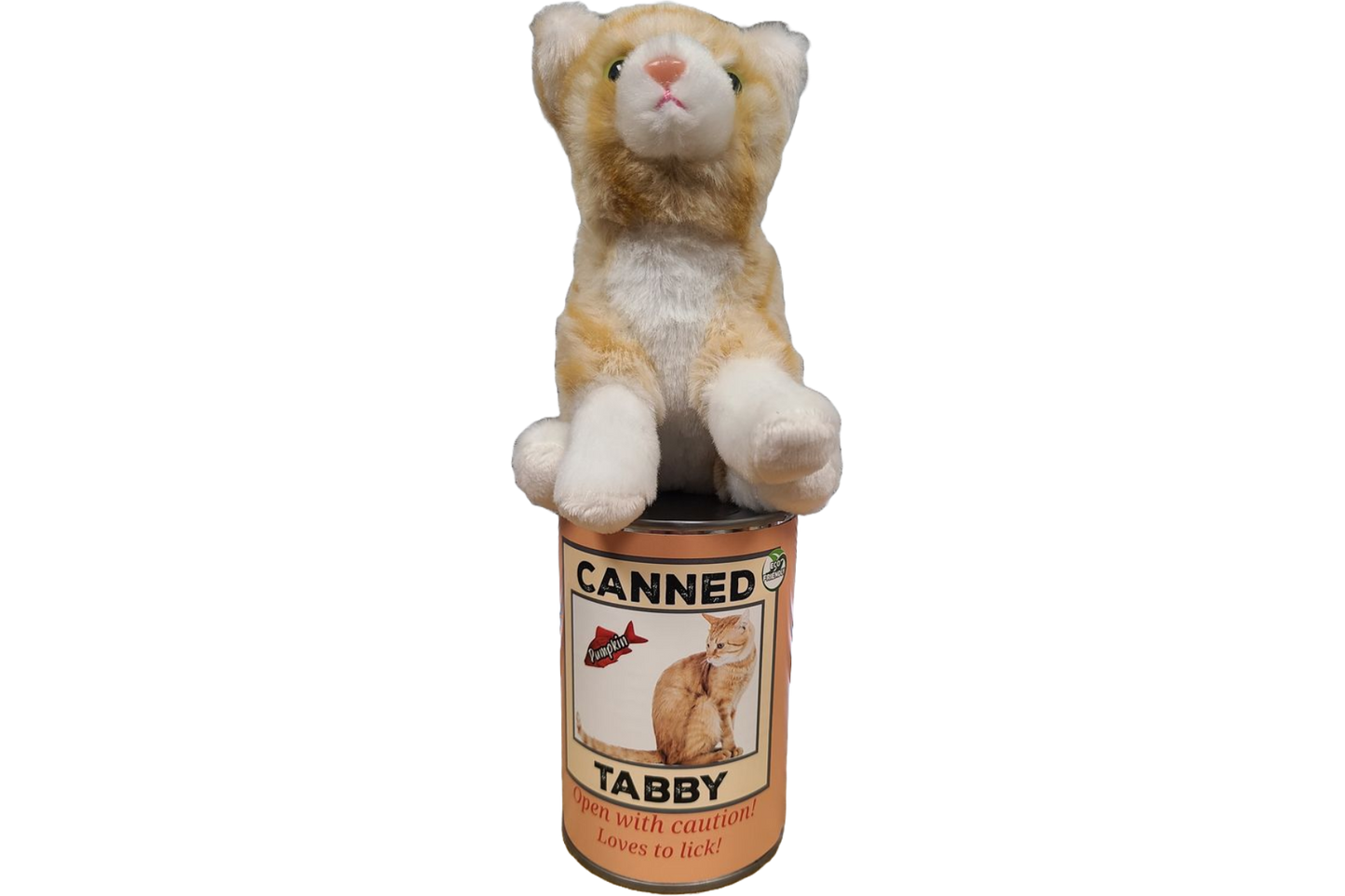 Orange Tabby Cat | Stuffed Animal Cat Plush w/Jokes
