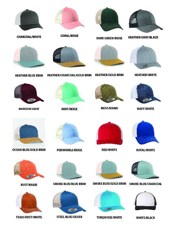 Pine Tree - Leather Patch Hat