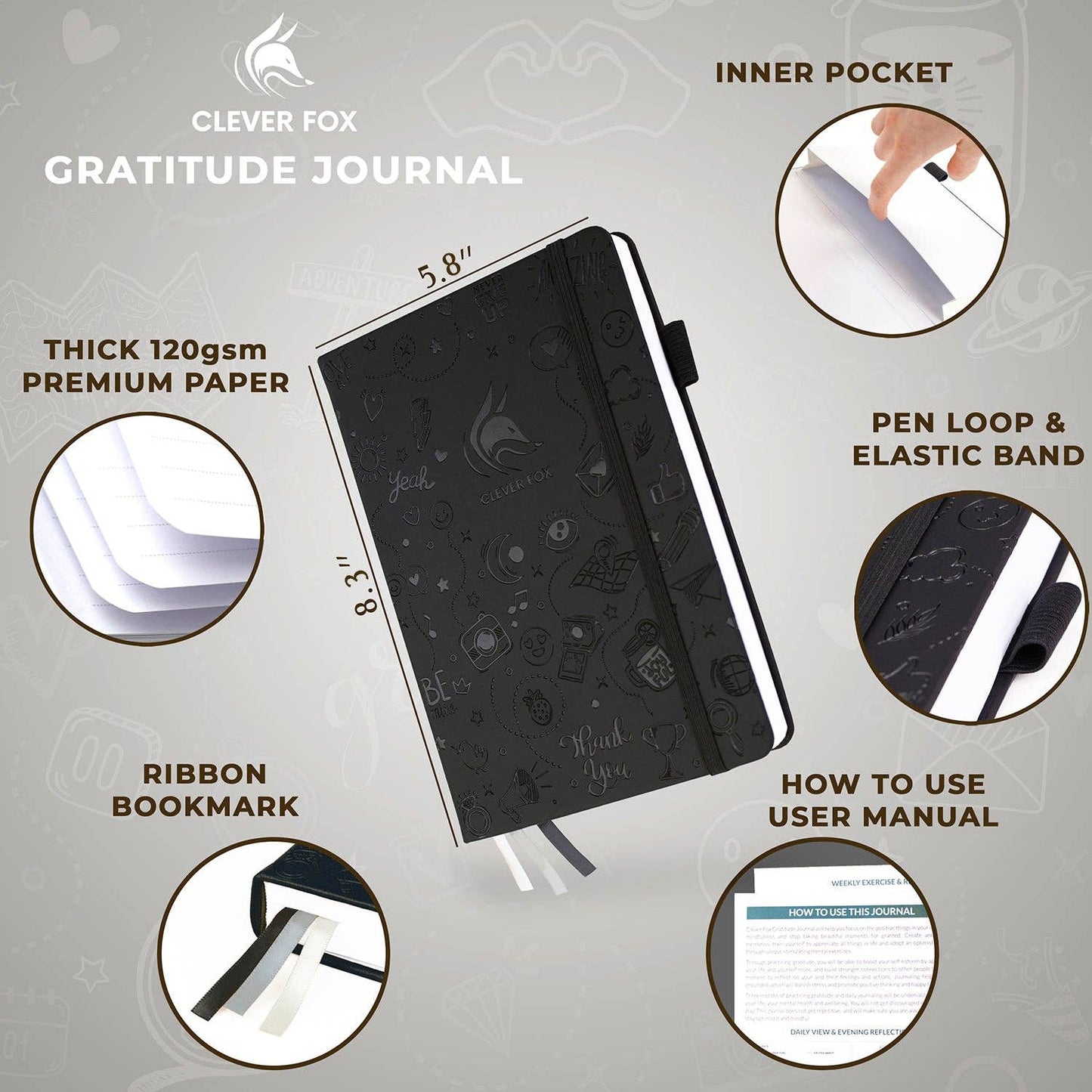 Gratitude Journal - Manifest Your Dreams Into Reality