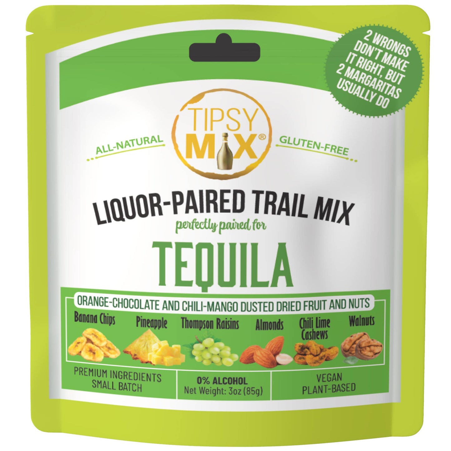 Liquor-Paired Trail Mix - Tequila