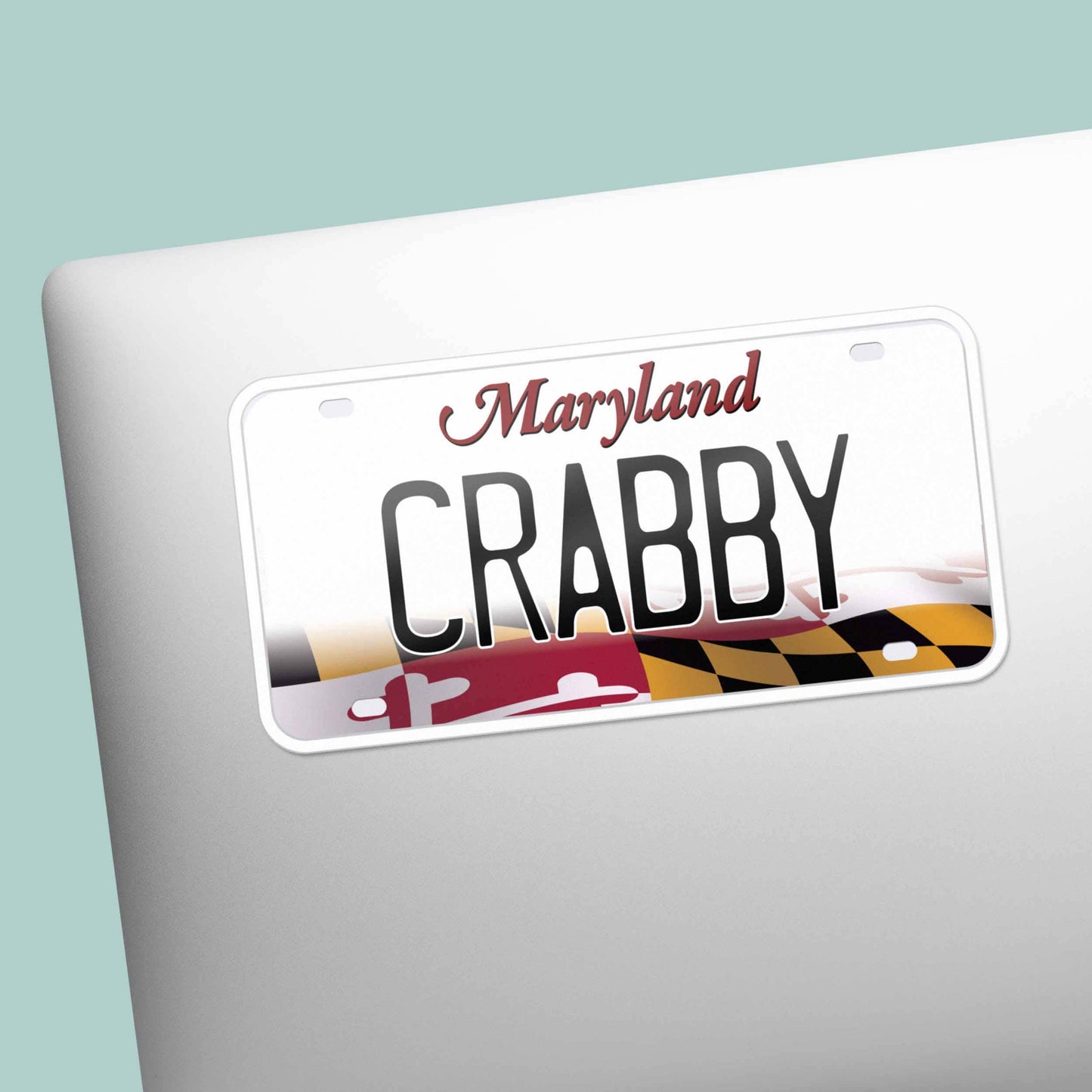 MD License Plate Deep Creek