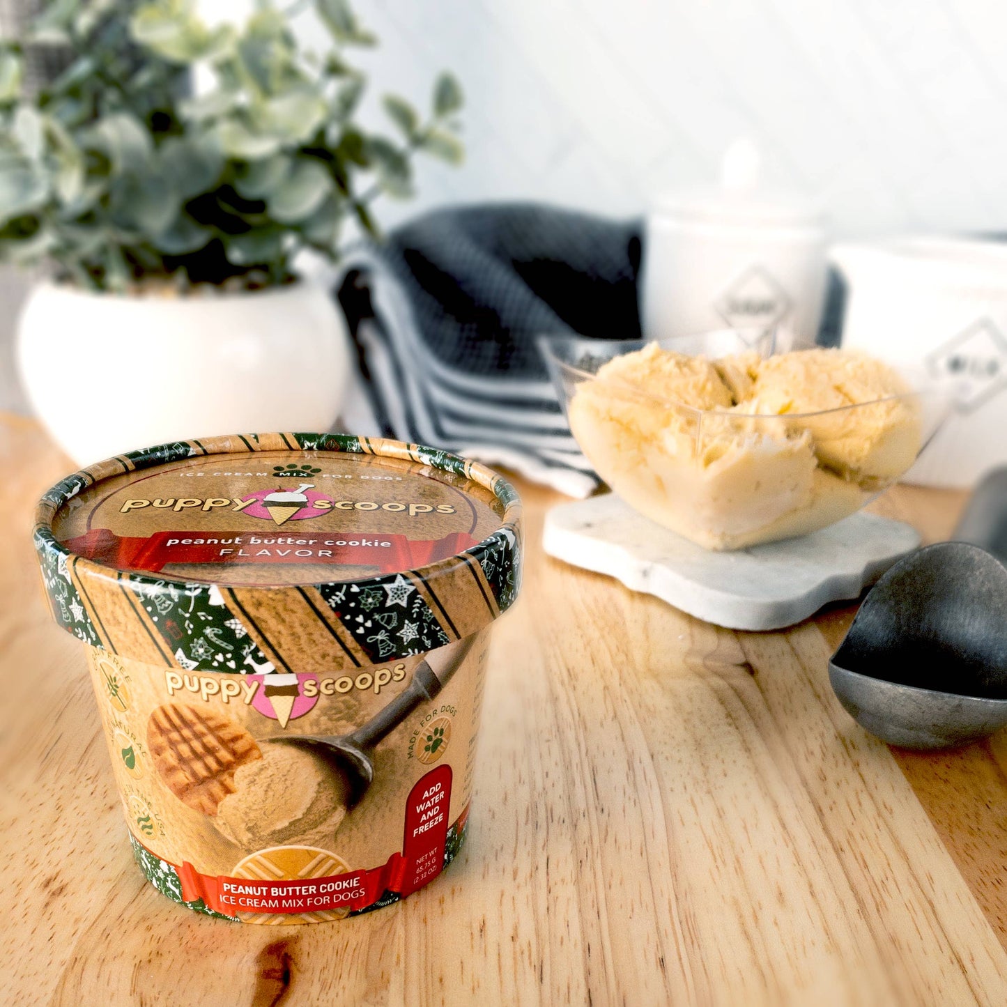 Puppy Scoops Ice Cream Mix - Holiday