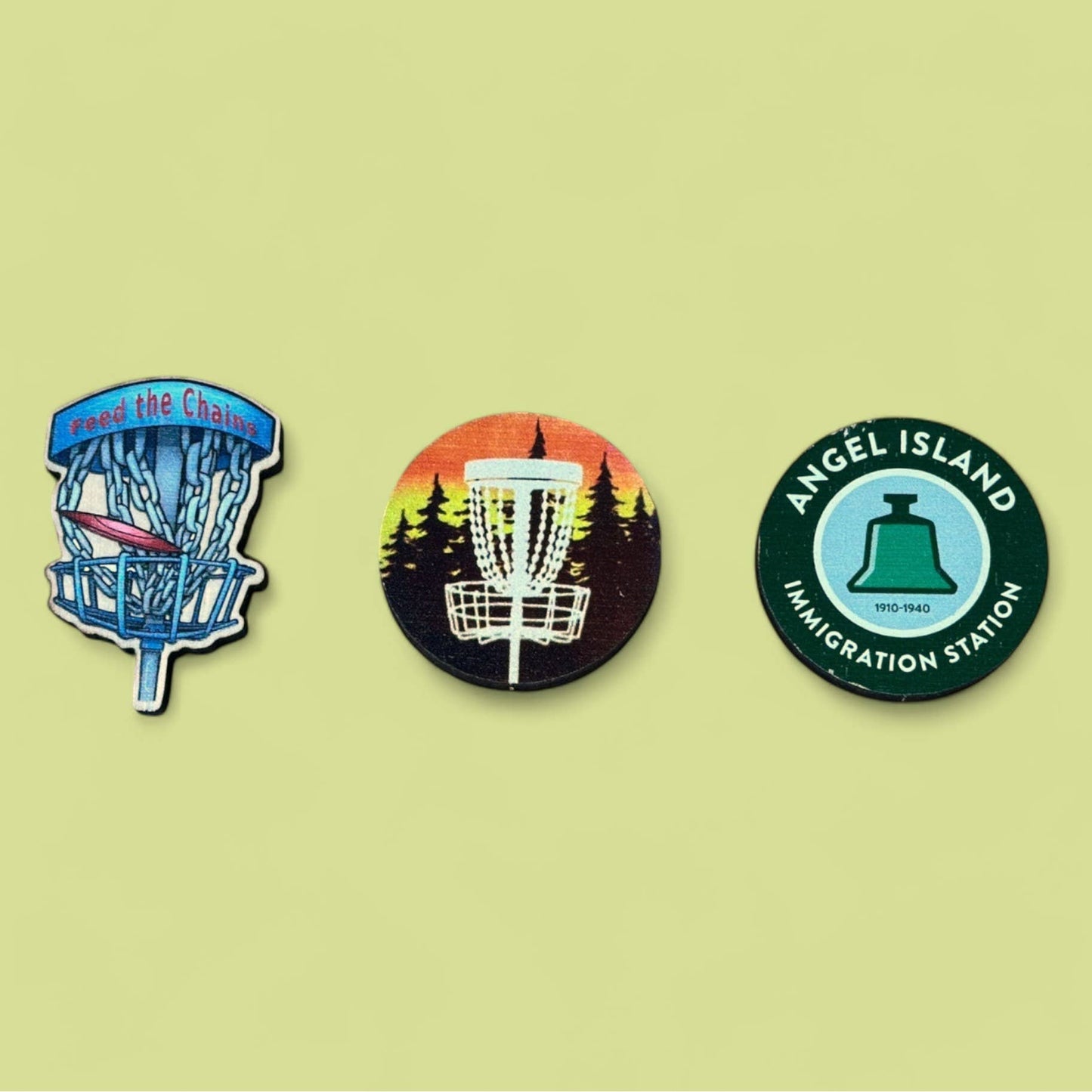 Deep Creek Customizable Wooden Pins