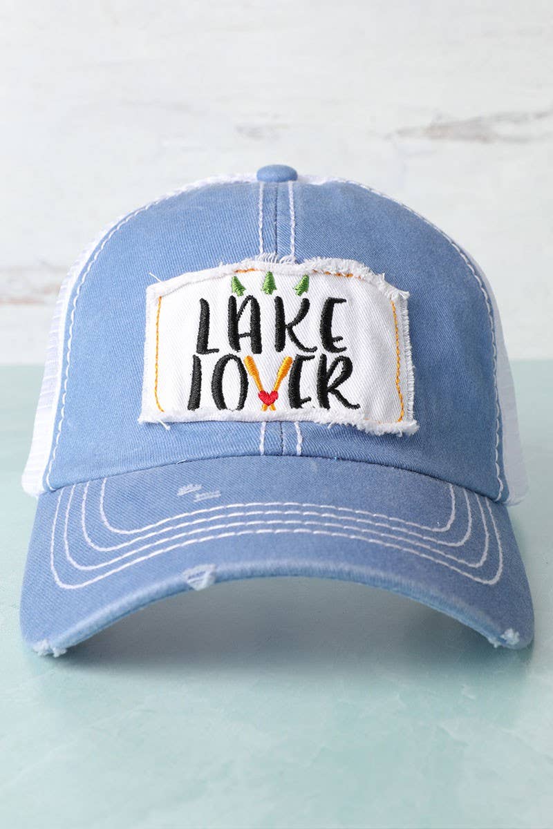 LAKE LOVER Mesh Back Cap
