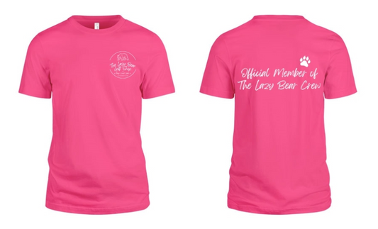 Lazy Bear DCL - Pink T-Shirt