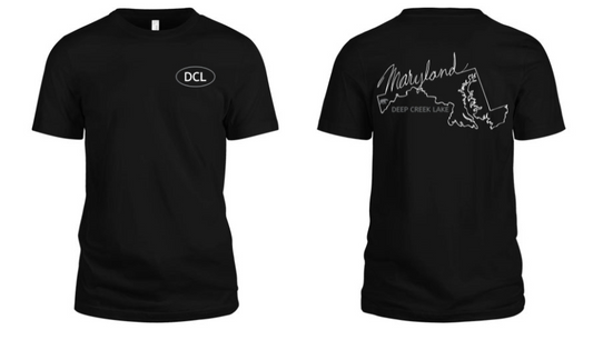 Lazy Bear DCL - Black T-Shirt