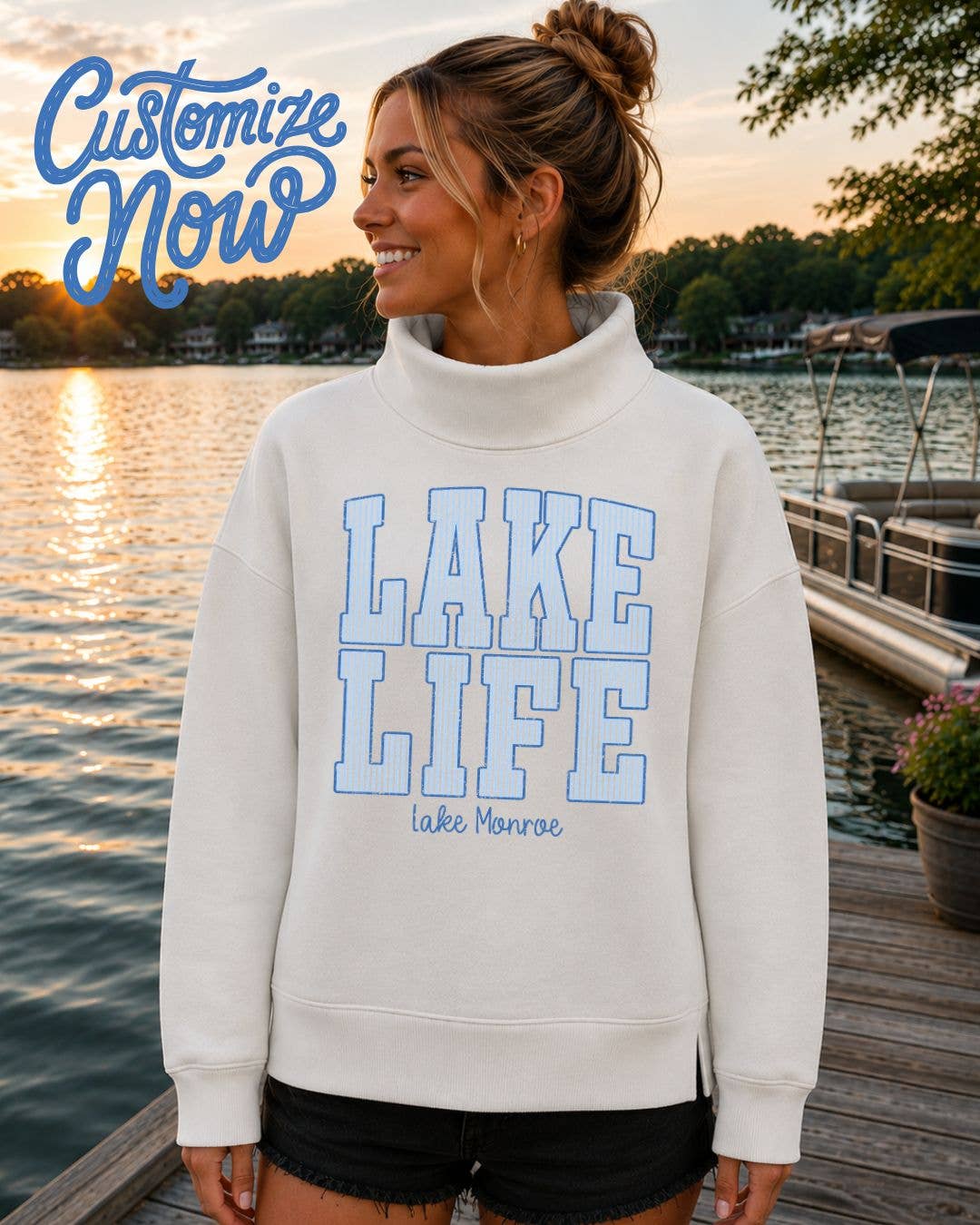 DCL Oversized Mockneck
