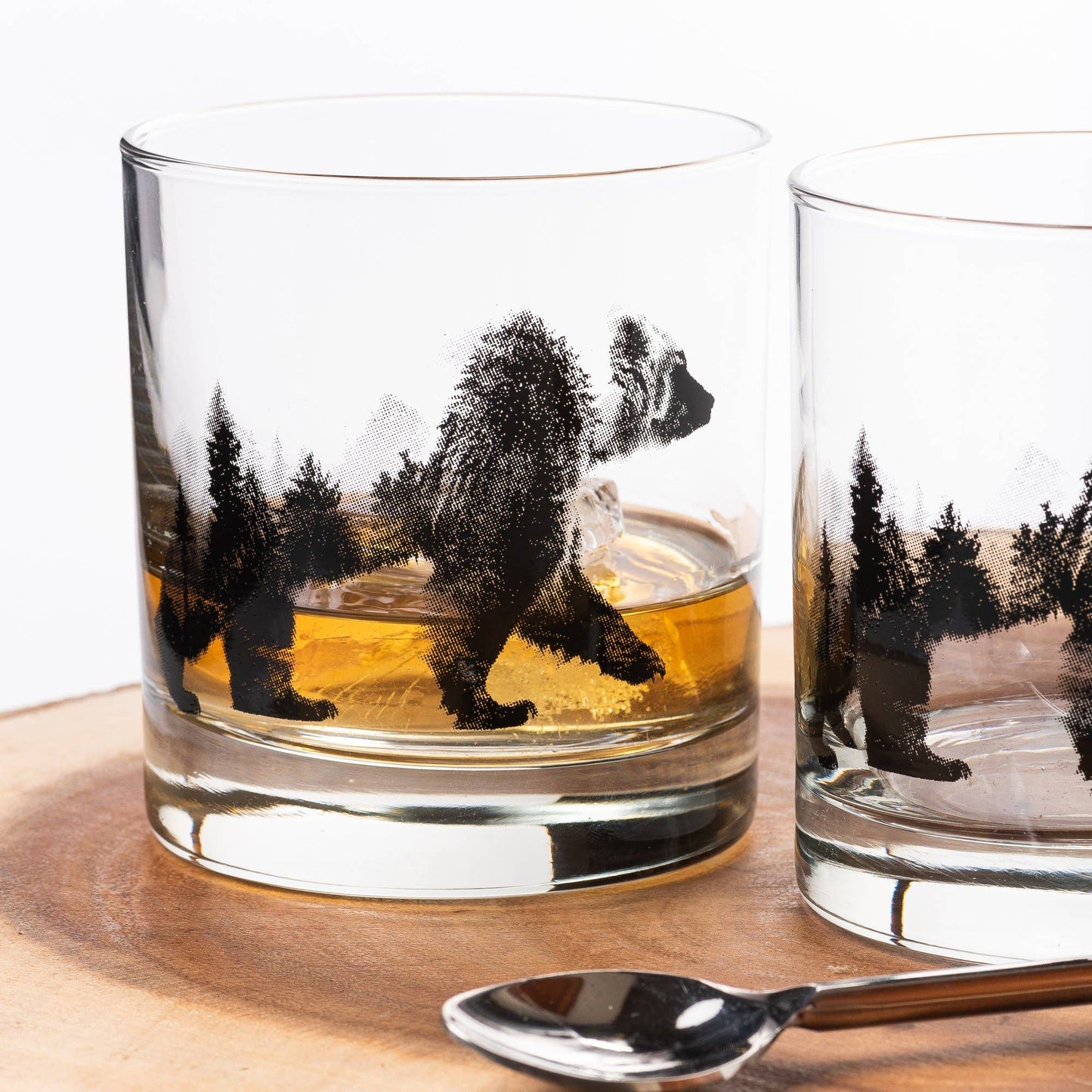 Bear Whiskey Glasses