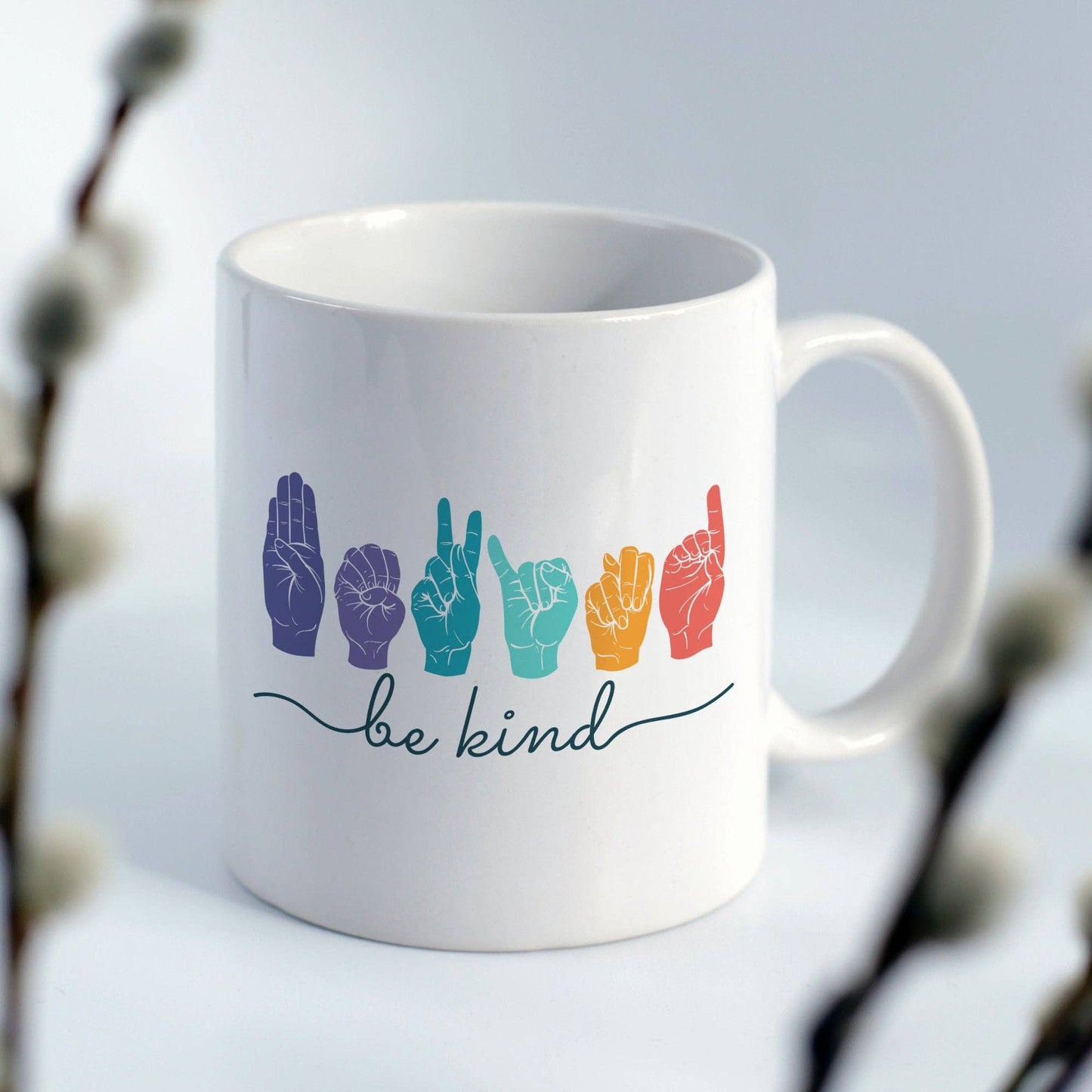Be Kind ASL 11oz Coffee Mug