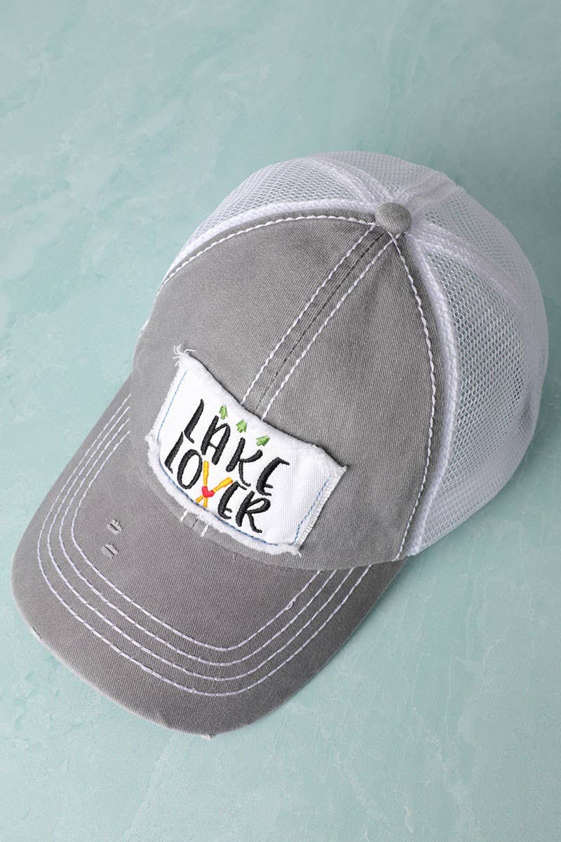 LAKE LOVER Mesh Back Cap